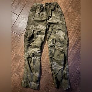 TNA Camouflage Cargo Jogger Pants